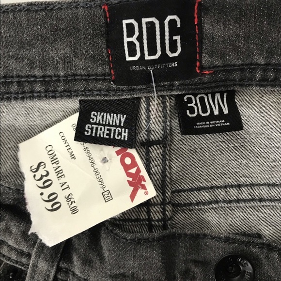 NWT BDG UO Skinny Stretch Side Stripe Jeans - Picture 6 of 13